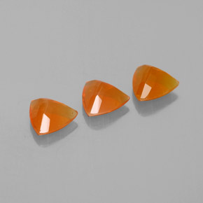 Achetez naturel ct orange opale de feu gems, trillion, en provenance mexique chez gemselect. en stock, livraison internationale!