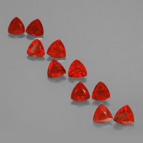 Achetez naturel ct orange opale de feu gems, trillion, en provenance mexique chez gemselect. en stock, livraison internationale!