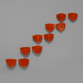 Achetez naturel ct Orange Opale de feu gems, Trillion, En provenance Mexique chez GemSelect. En stock, livraison internationale!