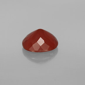 Opale de feu Orange rougeâtre naturelle Coupe ovale, 2.57 ct, Transparent