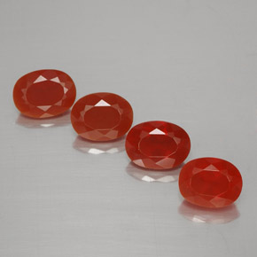 Achetez naturel 2,88ct orange opale de feu gems, coupe ovale, en provenance mexique chez gemselect. en stock, livraison internationale!