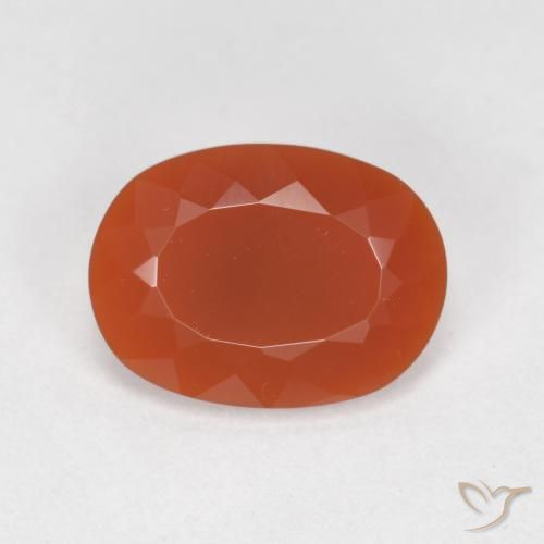 1.12ct Naturel Rouge feu Opale de feu, ovale, Transparent