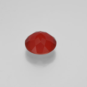 Opale de feu orange naturelle coupe roude, 1,79 ct, transparent