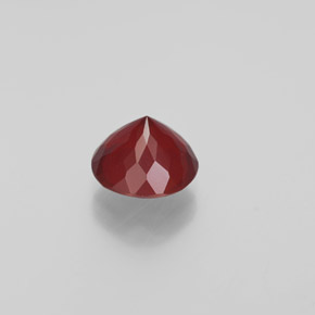 Opale de feu rouge naturelle transparent, 1,27 ct, transparent / translucide