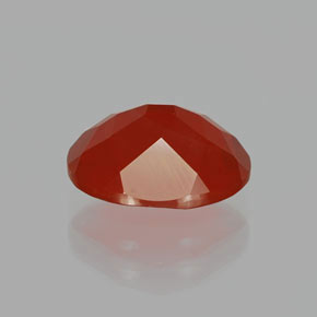 Opale de feu Rouge-orange naturelle Transparent, 2.97 ct, Transparent / Translucide