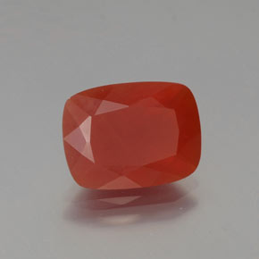 Opale de feu Rouge moyen naturelle Transparent, 2.08 ct, Transparent / Translucide