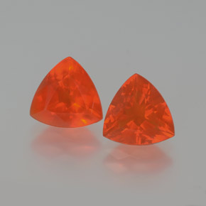 Achetez naturel ct orange opale de feu gems, trillion, en provenance mexique chez gemselect. en stock, livraison internationale!