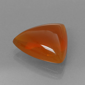 Opale de feu Orange naturelle Trillion, 5.21 ct, Transparent