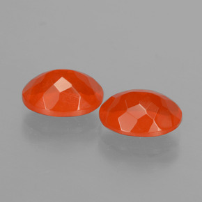 Achetez naturel 2.11ct Orange Opale de feu gems, Coupe ovale, En provenance Mexique chez GemSelect. En stock, livraison internationale!