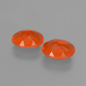Achetez naturel ct orange opale de feu gems, coupe ovale, en provenance mexique chez gemselect. en stock, livraison internationale!