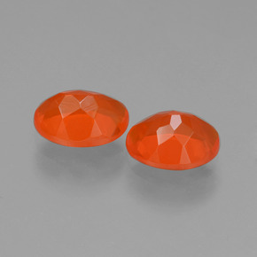 Achetez naturel 1,40ct orange opale de feu gems, coupe ovale, en provenance mexique chez gemselect. en stock, livraison internationale!