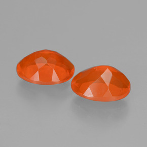 Achetez naturel 1,57ct orange opale de feu gems, coupe ovale, en provenance mexique chez gemselect. en stock, livraison internationale!