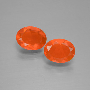 Achetez naturel 1,15ct orange opale de feu gems, coupe ovale, en provenance mexique chez gemselect. en stock, livraison internationale!