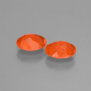 Achetez naturel 1,15ct orange opale de feu gems, coupe ovale, en provenance mexique chez gemselect. en stock, livraison internationale!