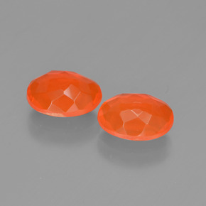 Achetez naturel ct Orange Opale de feu gems, Coupe ovale, En provenance Mexique chez GemSelect. En stock, livraison internationale!