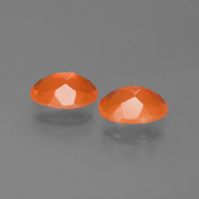 Achetez naturel ct orange opale de feu gems, coupe ovale, en provenance mexique chez gemselect. en stock, livraison internationale!