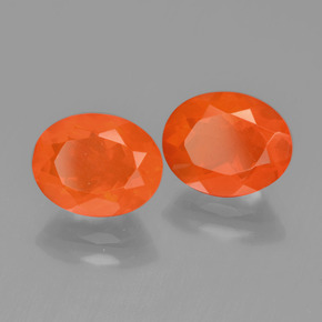 Achetez naturel 2,19ct orange opale de feu gems, coupe ovale, en provenance mexique chez gemselect. en stock, livraison internationale!