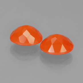 Achetez naturel 2,19ct orange opale de feu gems, coupe ovale, en provenance mexique chez gemselect. en stock, livraison internationale!