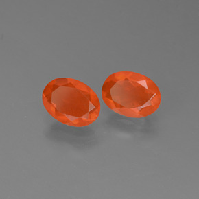 Achetez naturel ct orange opale de feu gems, coupe ovale, en provenance mexique chez gemselect. en stock, livraison internationale!