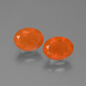 Achetez naturel ct Orange Opale de feu gems, Coupe ovale, En provenance Mexique chez GemSelect. En stock, livraison internationale!