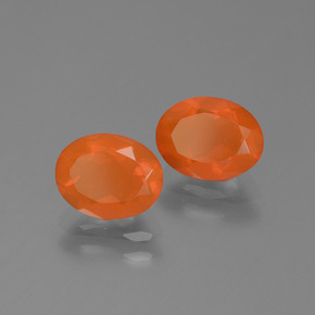 Achetez naturel ct Orange Opale de feu gems, Coupe ovale, En provenance Mexique chez GemSelect. En stock, livraison internationale!