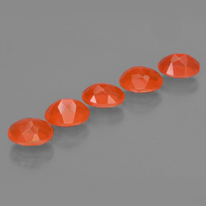 Achetez naturel ct orange opale de feu gems, coupe ovale, en provenance mexique chez gemselect. en stock, livraison internationale!