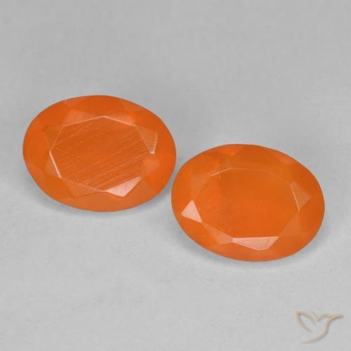 1.33ctw Naturel Orange abricot chaud Opale de feu, ovale, Transparent