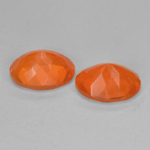 Achetez naturel 1,52ct orange opale de feu gems, coupe ovale, en provenance mexique chez gemselect. en stock, livraison internationale!