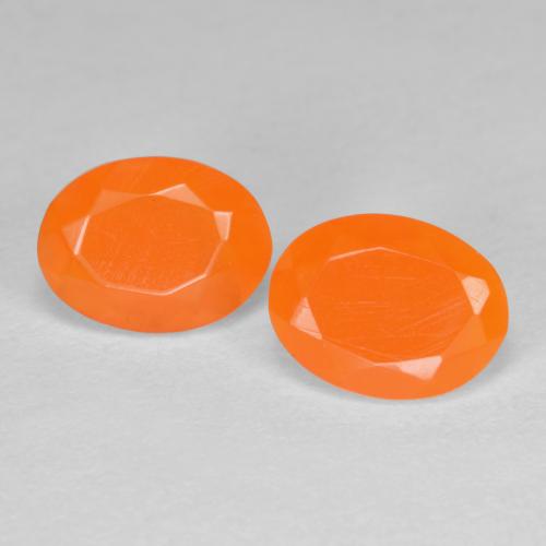 Achetez naturel 1,21ct orange opale de feu gems, coupe ovale, en provenance mexique chez gemselect. en stock, livraison internationale!