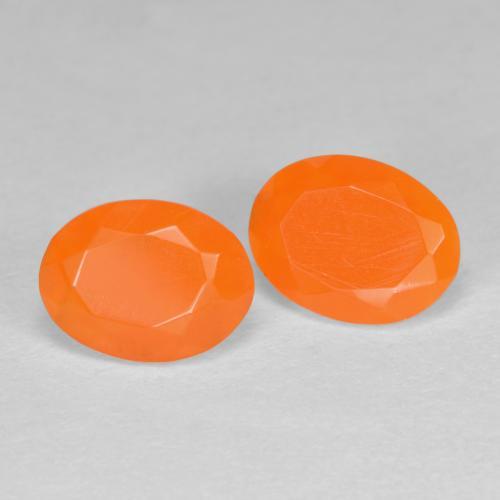 Achetez naturel 1,21ct orange opale de feu gems, coupe ovale, en provenance mexique chez gemselect. en stock, livraison internationale!