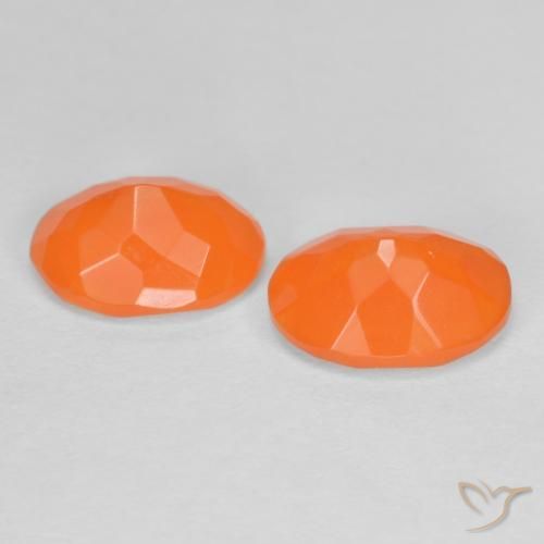 Shop natural 1.31ct Orange moyen Opale de feu gems, ovale, from Mexique at GemSelect. In stock, global shipping!