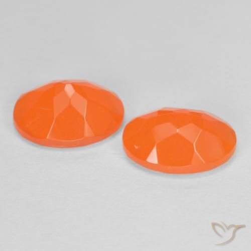 Shop natural 1.36ct Orange moyen Opale de feu gems, ovale, from Mexique at GemSelect. In stock, global shipping!