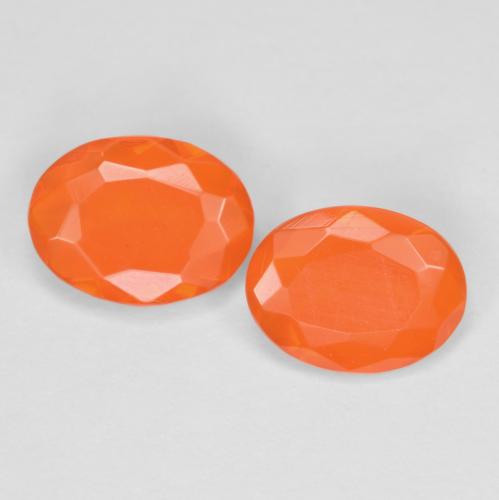 Achetez naturel 1,03ct orange opale de feu gems, coupe ovale, en provenance mexique chez gemselect. en stock, livraison internationale!
