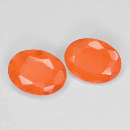 Achetez naturel 1,03ct orange opale de feu gems, coupe ovale, en provenance mexique chez gemselect. en stock, livraison internationale!