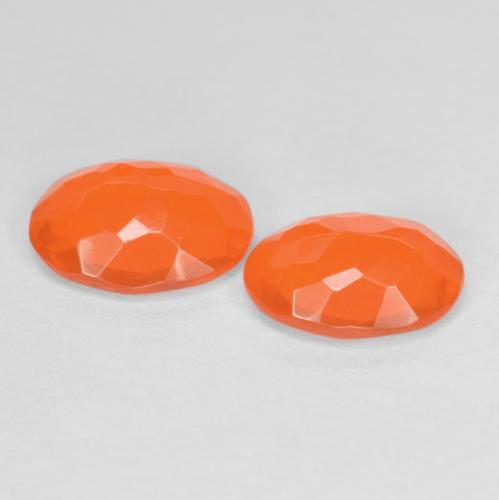 Achetez naturel 1,03ct orange opale de feu gems, coupe ovale, en provenance mexique chez gemselect. en stock, livraison internationale!