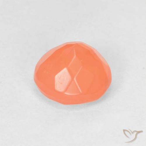 Opale de feu Orange vif naturelle Tour, 0.64 ct, Transparent