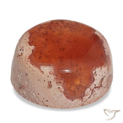 Opale de feu multicolore naturelle coupe roude, 12,24 ct, opaque