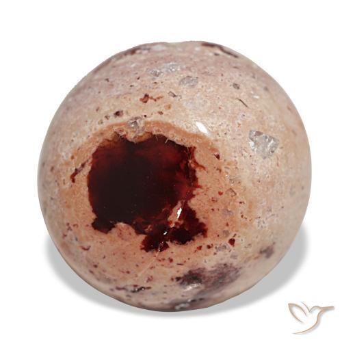 Opale de feu multicolore naturelle coupe roude, 10,30 ct, opaque