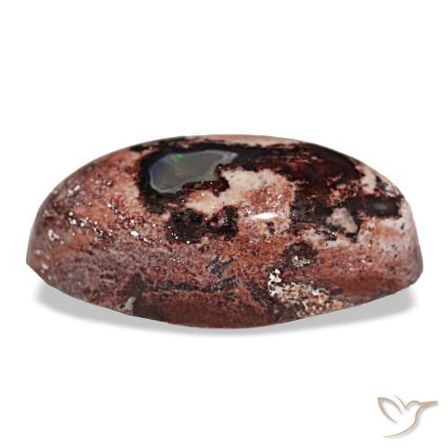 Opale de feu multicolore naturelle marquise, 12,75 ct, opaque