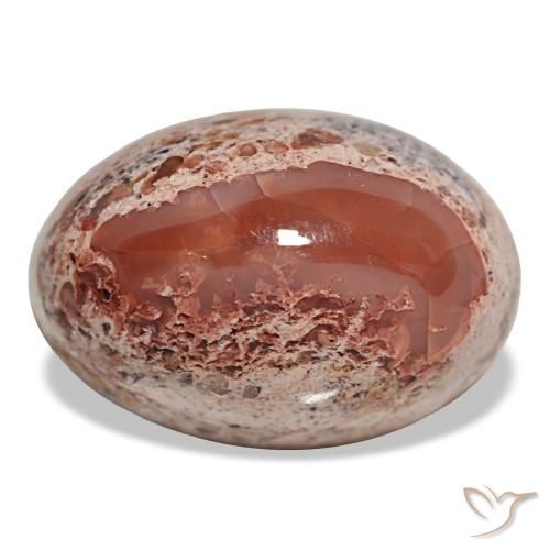 Opale de feu multicolore de 17,33 ct, ovale, opaque