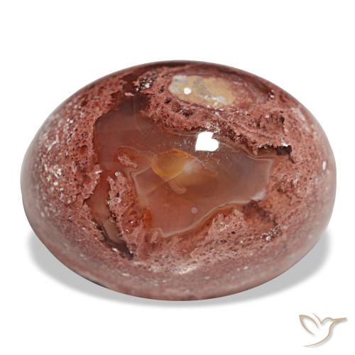 Opale de feu multicolore de 23,02 ct, ovale, opaque