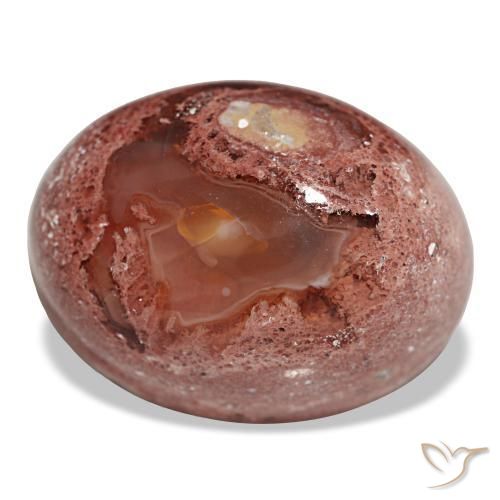 Opale de feu multicolore naturelle coupe ovale, 23,02 ct, opaque