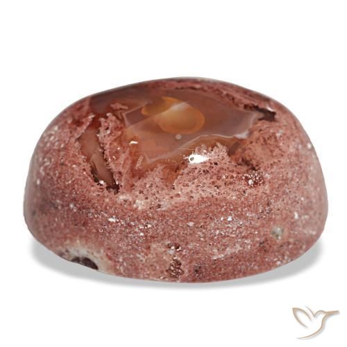 Opale de feu multicolore naturelle coupe ovale, 23,02 ct, opaque