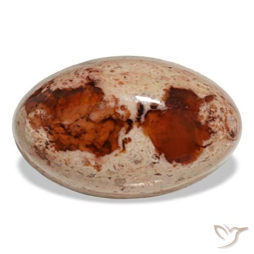 Opale de feu multicolore naturelle coupe ovale, 17,44 ct, opaque