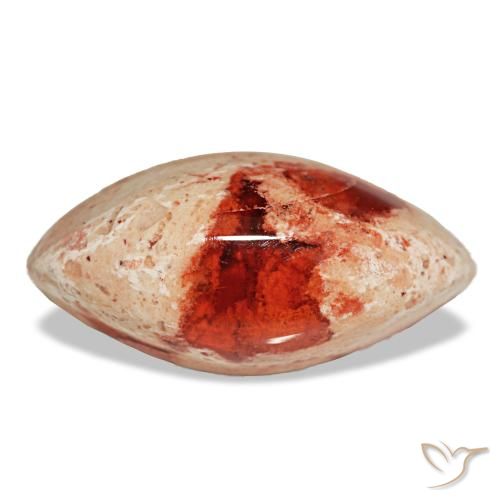 Opale de feu multicolore naturelle marquise, 6,24 ct, opaque