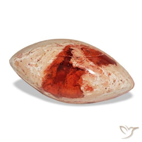 Opale de feu multicolore naturelle marquise, 6,24 ct, opaque