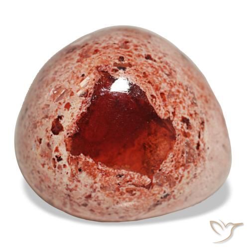 Opale de feu multicolore naturelle en forme de poire, 19,28 ct, opaque