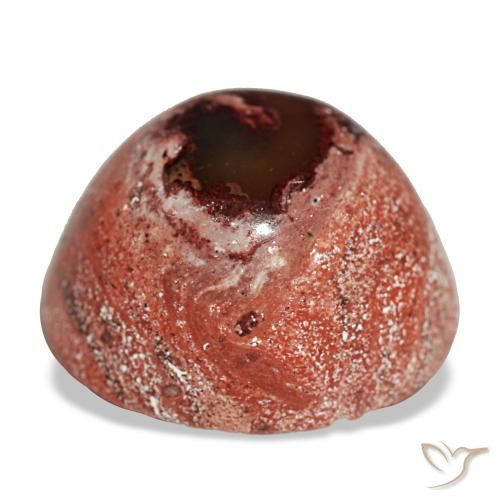 Opale de feu multicolore naturelle coupe ovale, 14,26 ct, opaque