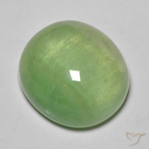 26.52ct Naturel Vert poire Fluorine, ovale, Translucide
