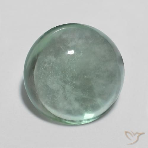 Fluorine Bleu vert naturelle Tour, 6.16 ct, Transparent
